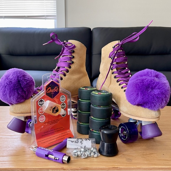 RIEDELL VINTAGE ROLLER SKATES SIZE 11 - Picture 10 of 16